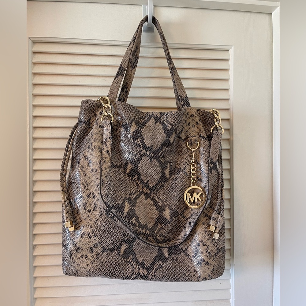 Michael Kors Snakeskin handbag
